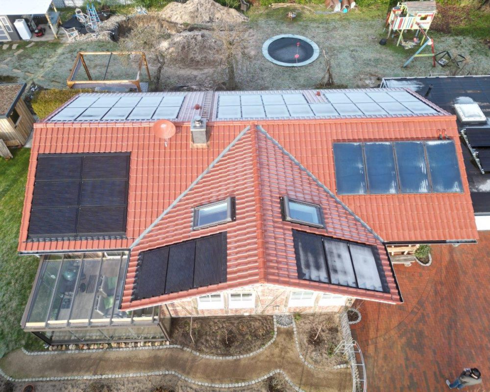 Installation einer Photovoltaikanlage in Winsen 2